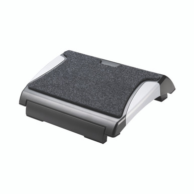 Q-Connect Footrest With Carpet - -