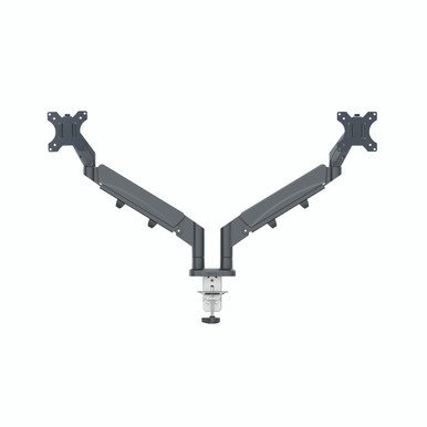 Leitz Ergo Dual Monitor Arm Dgrey - -