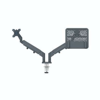 Leitz Ergo Dual Mon/Laptop Arm Dgry - -