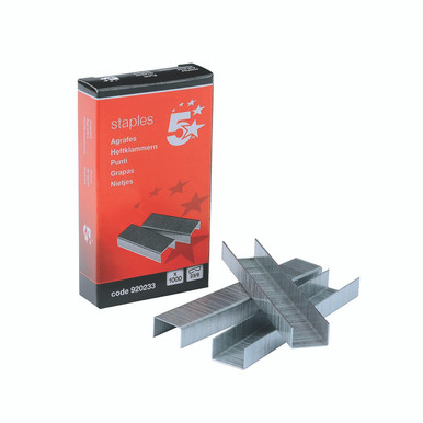 Cw Office Staples Galvanised Wire 23/8 PK1000