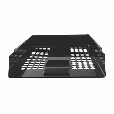 Q-Connect Letter Tray Black - -