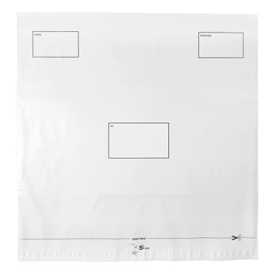 Dx Wpf Bags Sseal WHT 470X430 PK100 - -