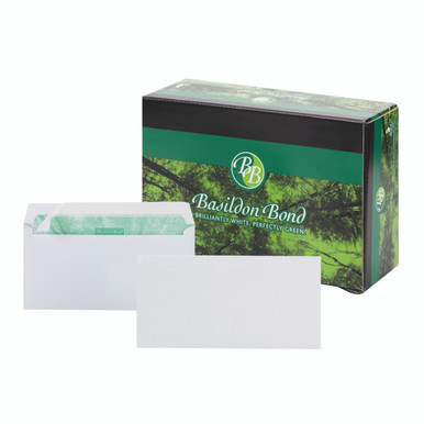 Basildon Bond DL WHT Ps Wtrmark P500 - -