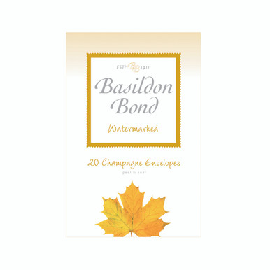 Basildon Bond Sm Champagne Env PK200 - -