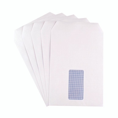 Q-Connect Envelopes C5 Window White - -