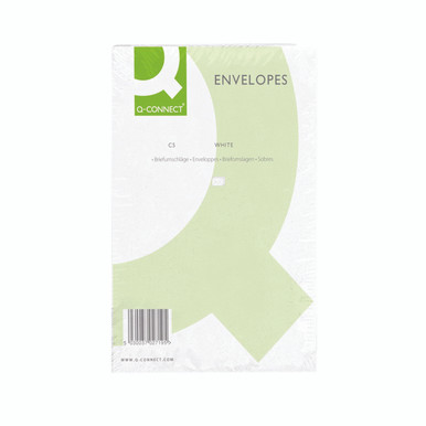 C5 Envelopes Pocket 100GSM WHT PK500 - -