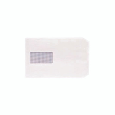C5 Envelope Wdw Pkt 100GSM WHT PK500 - -