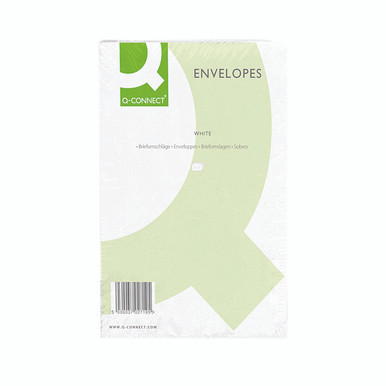C4 Envelopes Pocket 100GSM WHT PK250 - -
