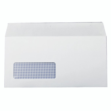 Q-Connect DL Env Wdw Ss WHT PK1000 - -