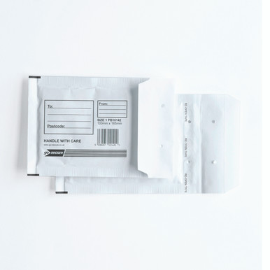 Gosecure Bubble Env Size 1 WHT PK10 - -