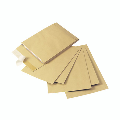 Q-Connect Gusset Env Manilla P/S - -