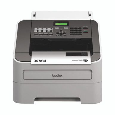 Brother FAX-2840 Mono Laser Fax GREY - Brother Laser Printers -