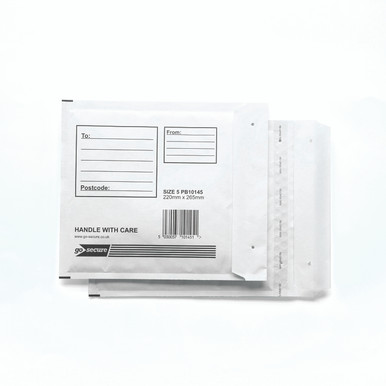 Gosecure Bubble Env Size 5 WHT PK10 - -