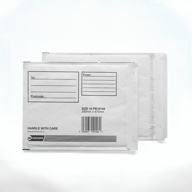 Gosecure Bubble Env Size 10 WHT PK10 - -
