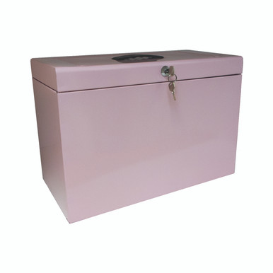 Cathedral File Box + 5 Files FC Pink - -