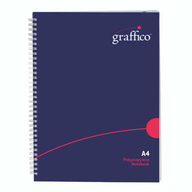 Graffico By 5 Star PP A4 Notepad - -