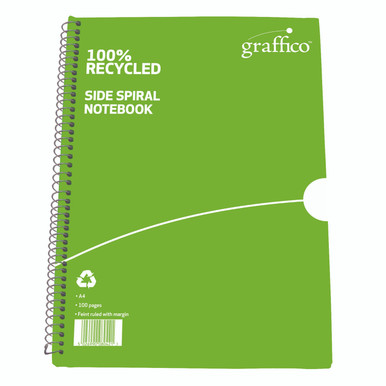 Graffico By 5 Star Recyc A4 Notebook - -