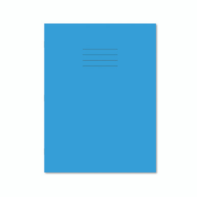 Exr Book 8MM Lnd 80P A4+ L/BLU PK50 - -