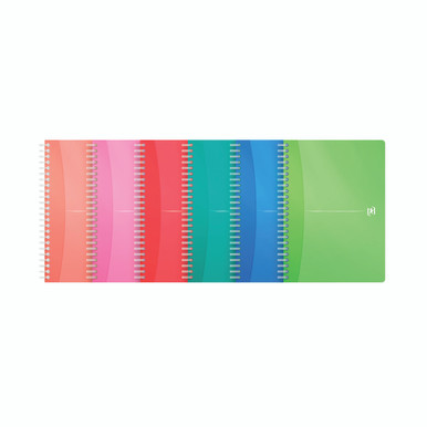 Oxford Office Wb Notebk ASST A5 PK5 - -