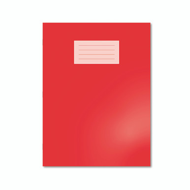 Oxford Exr Bk 8MM Lined A4+ Red PK50 - -