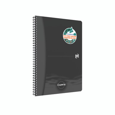 Oxford Oceanis Wb Ntbk Ruled A4 BLK - -