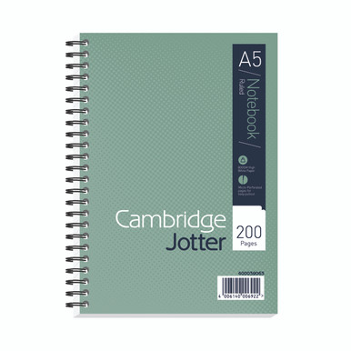 Cambridge Jotter Notebk A5 200P PK3 - -