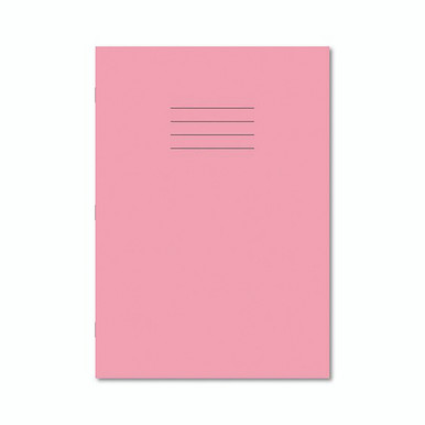 Exr Book 8MM Lined 80P A4 Pink PK50 - -