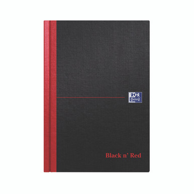 Black N Red Hb Ruled Notebook A5 PK5 - -