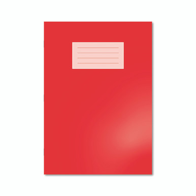 Oxford Exr Bk 8MM Lined A4 Red PK50 - -