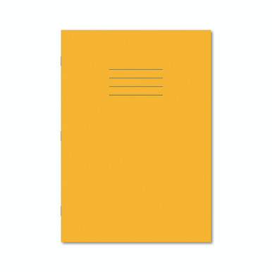 Exr Book 8MM Lined 80PG A4 Ylw PK50 - -