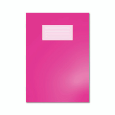 Oxford Exr Bk 8MM Lined A4 Pink PK50 - -