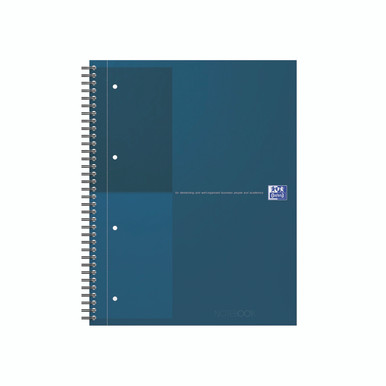 Oxford Hdbk Wbnd Nbk A4+ Blue - -