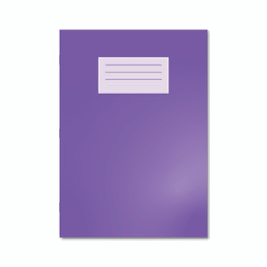 Oxford Exr Bk 8MM Lined A4 Pur PK50 - -