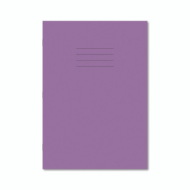 Exr Book 8MM Lnd 80P A4 Purple PK50 - -
