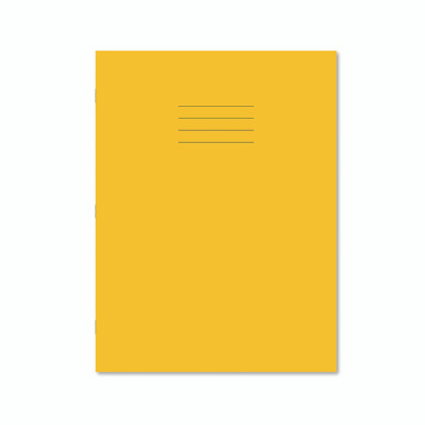 Exr Book 8MM Lined 80P A4+ Ylw PK50 - -