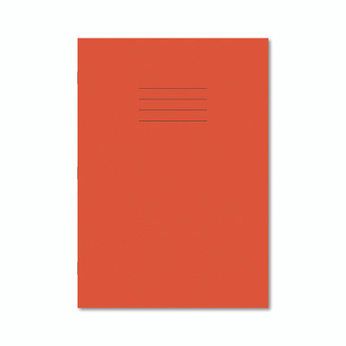 Exr Book 8MM Lined 80P A4 Org PK50 - -