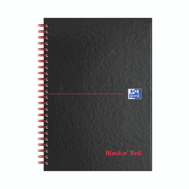 Black N Red Hb Rule Notebook A5 PK5 - -