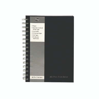 Pukkapad A5 Wirebound Manuscript - -