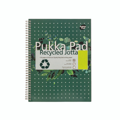 Pukka Recycled Wirebound Pad A4 PK3 - -