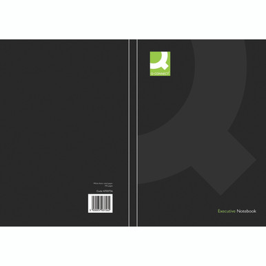 Qconnect Casebound A5 Hb Black PK3 - -