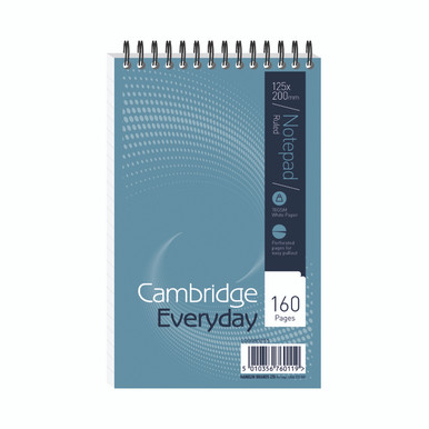 Cambridge 125X200MM Spiral N/Pd PK10 - -