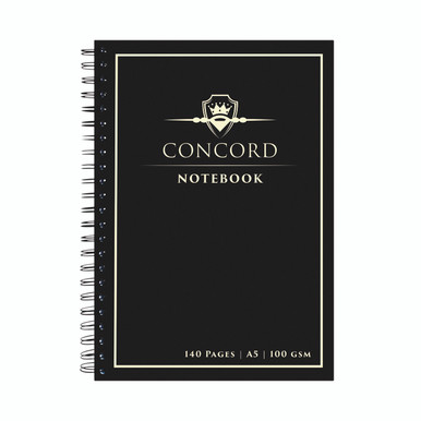 Concord A5 Jotta N/Book 140PG Bk PK5 - -