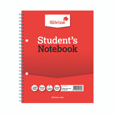 Silvine Small Students Notebook PK12 - -
