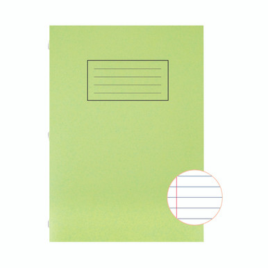 Silvine GRN A4 Lined Ex Book PK10 - -