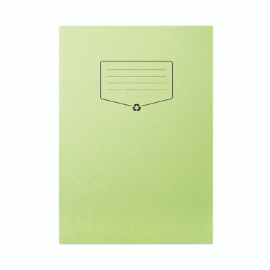 Silvine Rec Ex Book 64P A4 GRN PK10 - -