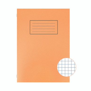 Silvine A4 Exer Book 80P 5MM Sq PK10 - -