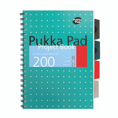 Pukka Met Project Book A4 Plus PK3 - -