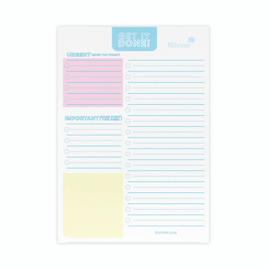 Silvine Luxpad Things To Do Pad A5 - -