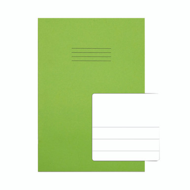 Rhino A4 Ex Book PLAIN/15MM GRN PK50 - -