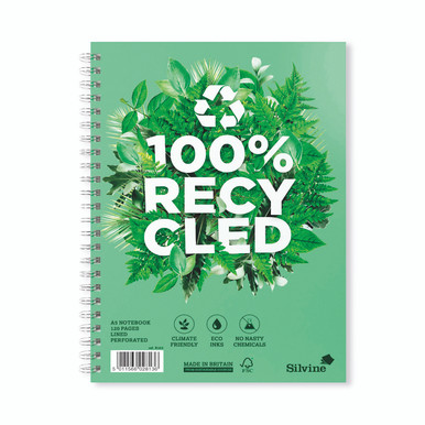 Silvine Prem Recycld A5 Twinwire Nbk - -